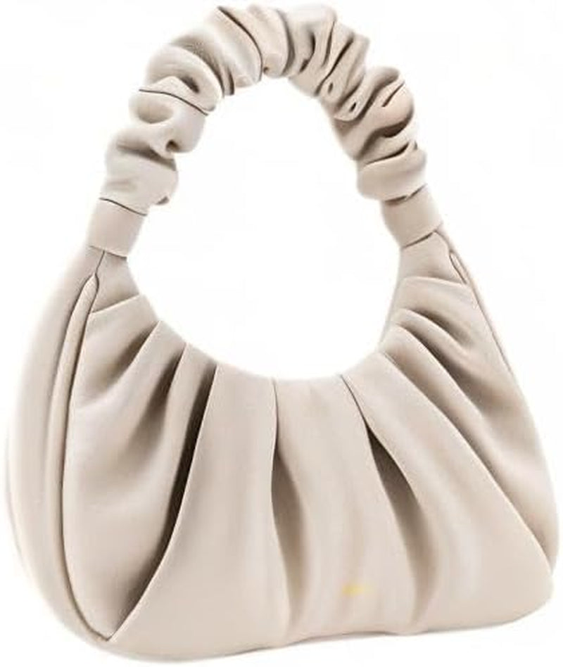 Women's Ruched Hobo Handbag, Gabbi Style